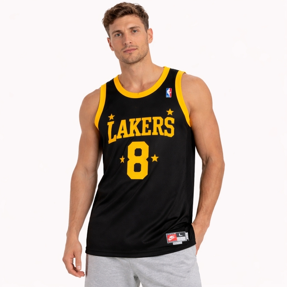 Vintage Nike Team Kobe Bryant #8 Lakers Jersey Length +2